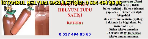 İSTANBUL HELYUM GAZI SATIŞI, İSTANBUL SANAYİ TİPİ 50 LT BÜYÜK HELYUM